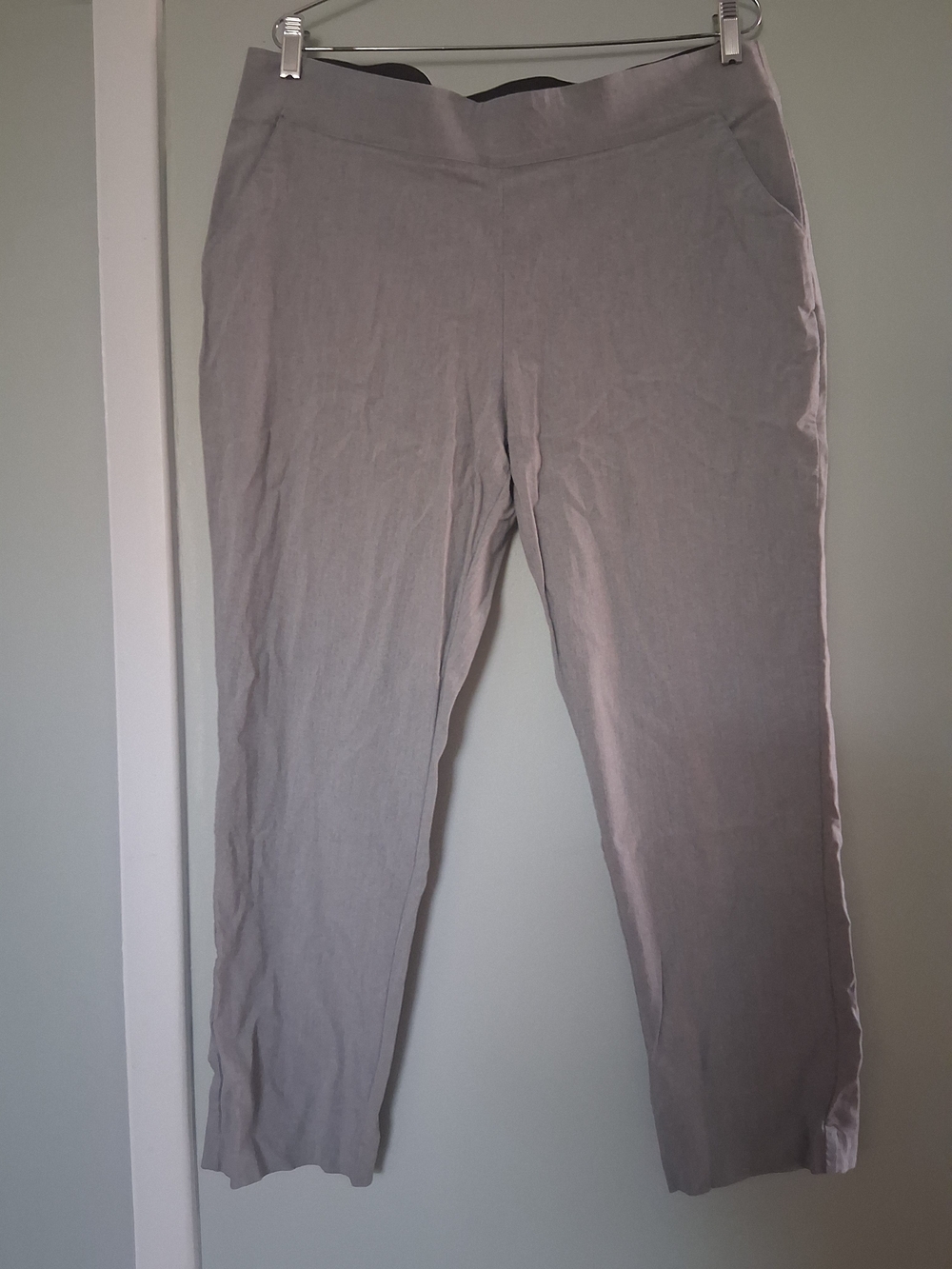 Vera Wang Light Gray Women's Dress Pants